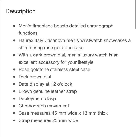 Haurex Italy Men's Watch - Picture 6 of 6